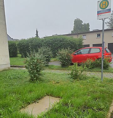 Haltestelle Löwe - Vorher